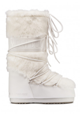 Dámské sněhule Tecnica Moon Boot Icon Faux Fur White